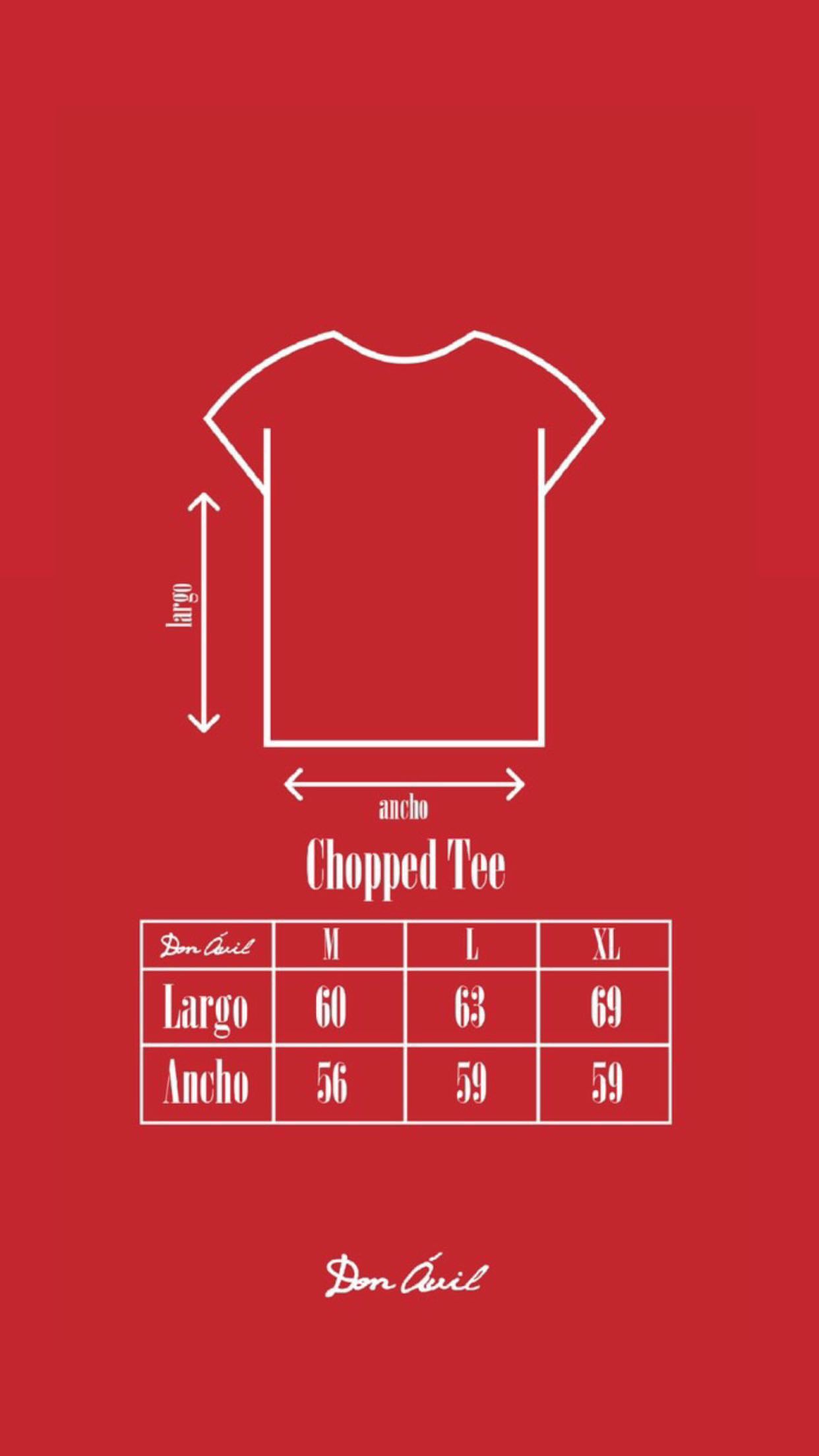 CHOPPED TEE